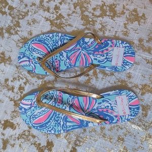 Lilly Pulitzer Sandals sz 9